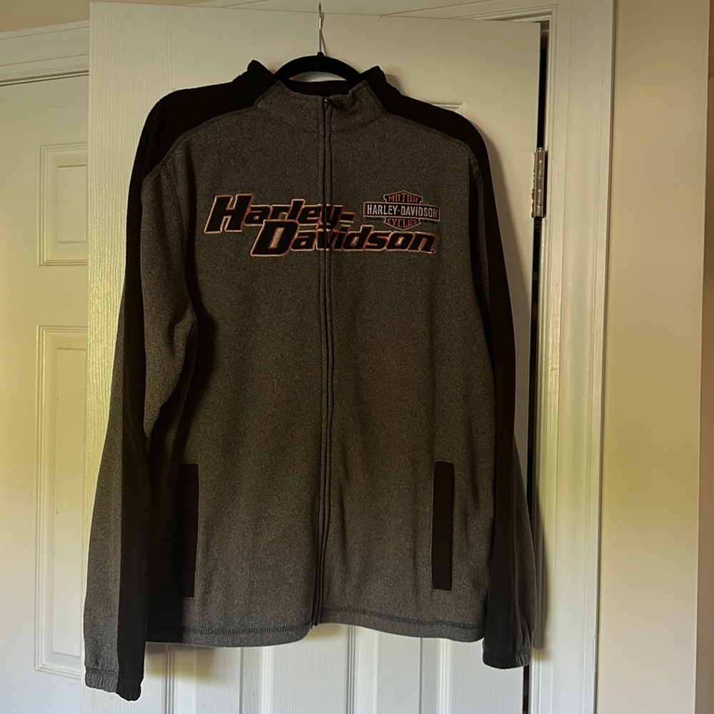 Harley Davidson Zip Up Fleece